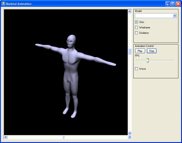 Skeletal Animation Application