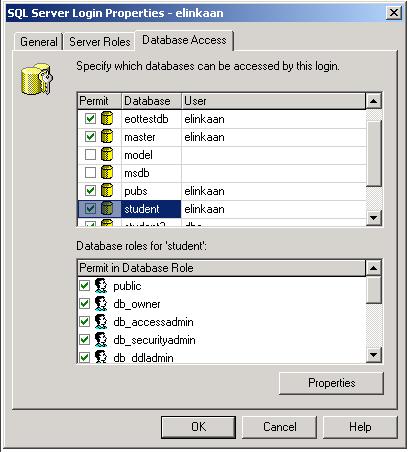 database access
